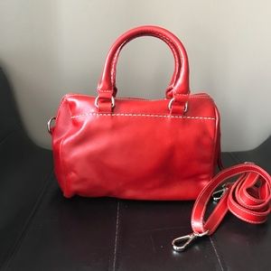 Roots Mini Leather Handbag NWOT